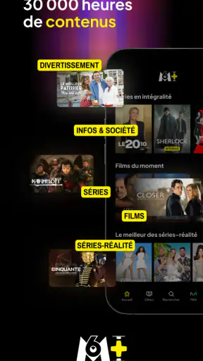 M6+ : Streaming & Tv Replay