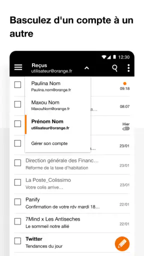 Mail Orange - Messagerie email