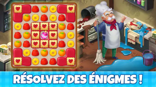 Manor Cafe: Jeux de Match 3
