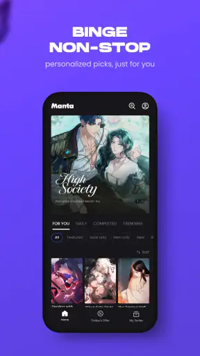 Manta - Manga, Manhwa, Novels