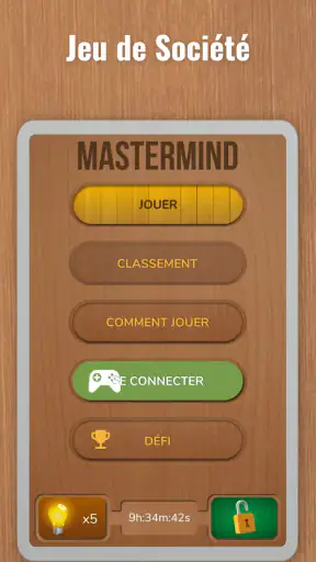 Mastermind Jeu de Société