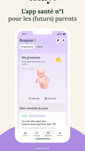 May - Bébé, Parents