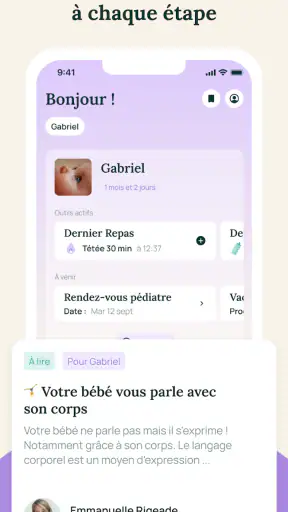 May - Bébé, Parents