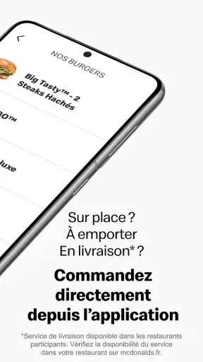 McDo+ : Faites-vous livrer !