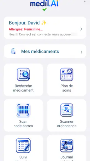 Medil AI : Guide Médicaments