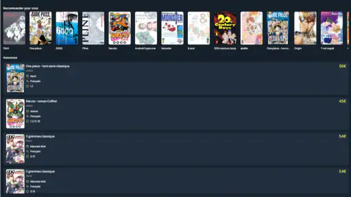 Meerai.io - Manga d'occasion