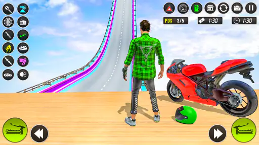 Méga Vrai vélo Jeux de course