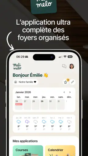 Melimelo - Gestion de foyer