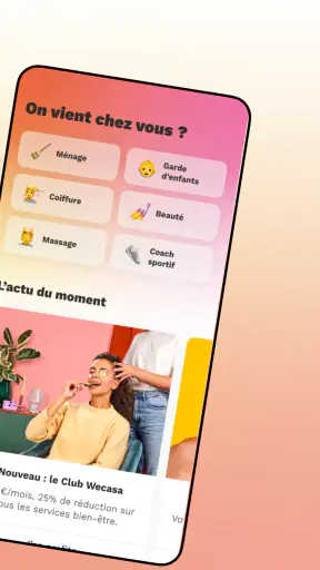 Ménage à domicile - Wecasa