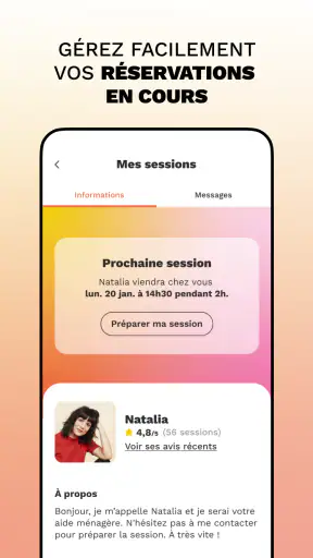 Ménage à domicile - Wecasa