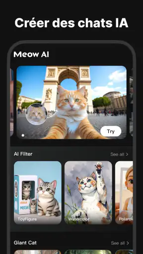 Meow AI : générateur d'art