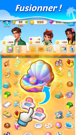 Merge Paradise : Match Puzzle