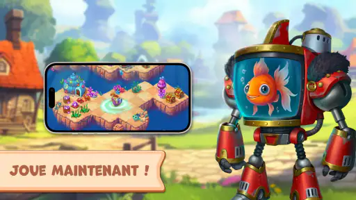 Mergest Kingdom: jeu de fusion