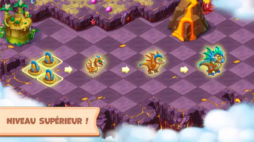 Mergest Kingdom: jeu de fusion