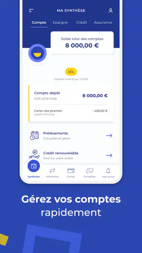Mes Comptes - LCL