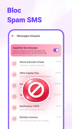 Messages : SMS Accueil