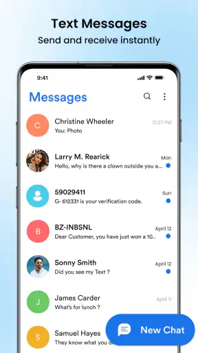 Messages: SMS Message Text App