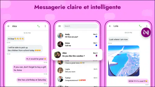 Messages - Texte Messaging
