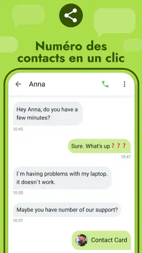 Messages - Texte Messaging