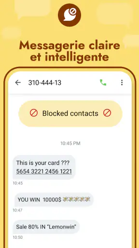 Messages - Texte Messaging