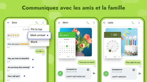 Messages - Texte Messaging