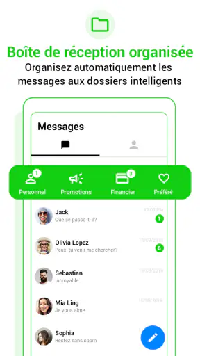Messenger SMS - Messages texte