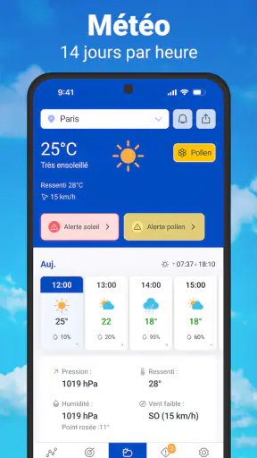 Météo en direct - Radar Pluie