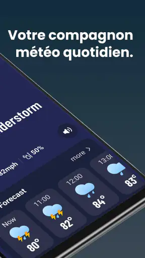 Météo en temps réel