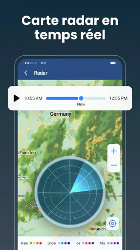Météo en temps réel