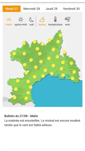 Météo Languedoc