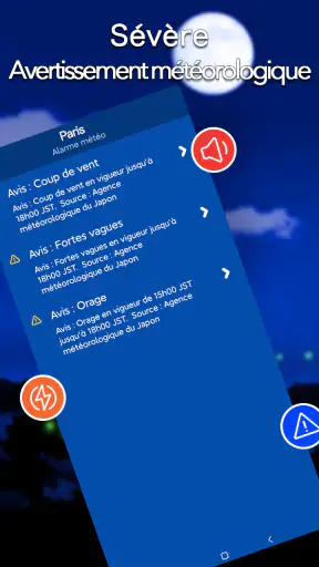 Météo locale：Prévisions météo