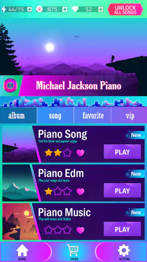 Michael Jackson - Piano Game