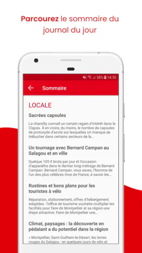 Midi Libre, Le Journal