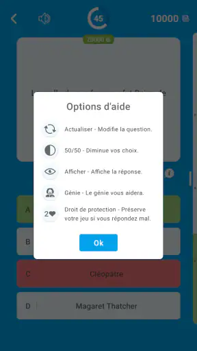Millions Quiz - Français
