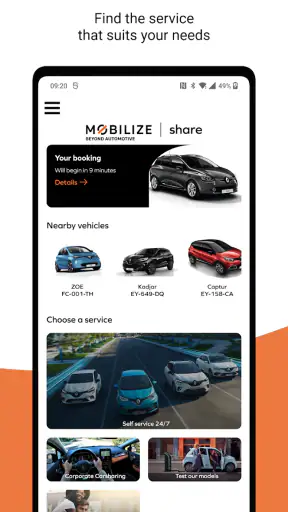 Mobilize Share – Location auto