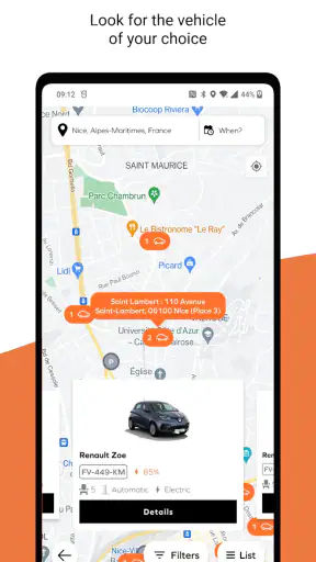 Mobilize Share – Location auto