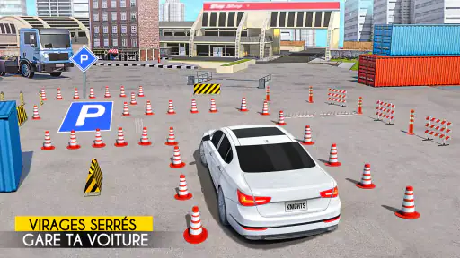 Moderne Voiture Parking de Jue