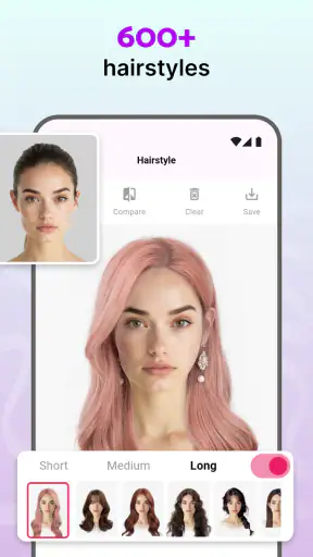 Modiface Haircut：Hair Makeover