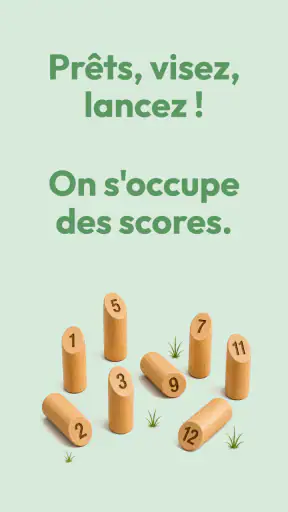 Mölkky Champion: Score & Stats