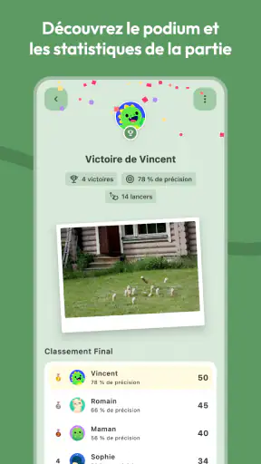 Mölkky Champion: Score & Stats