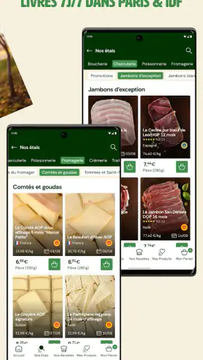 Mon Marché : Livraison courses