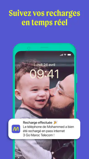 MONI Recharge mobile et carte