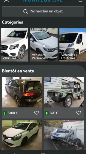 Moniteur des Ventes