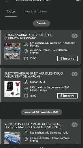 Moniteur des Ventes