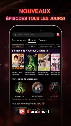 MoreShort: Stream Drama Shorts