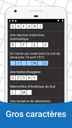 Mots Croisés en Français
