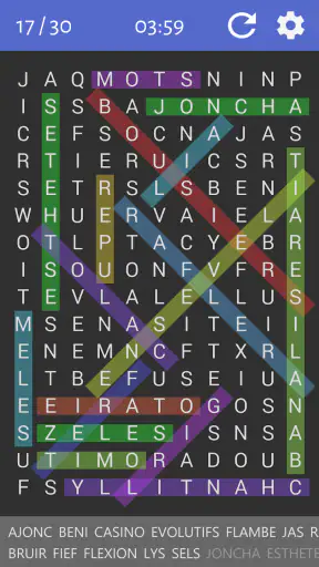 Mots Mêlés - Français