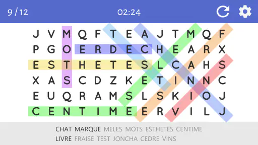 Mots Mêlés - Français