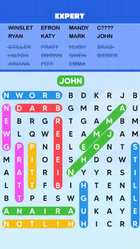 Mots Mêlés Puzzle Challenge