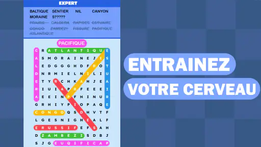Mots Mêlés Puzzle Challenge